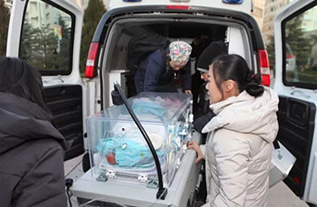 疏附县妇婴监护型护送